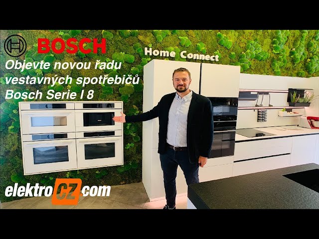 Objevte novou řadu vestavných spotřebičů Bosch Serie I 8 spolu s ElektroCZ.com