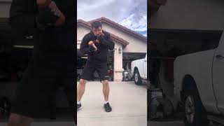 Walk out drills 2 min rounds hooks/body