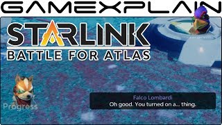 Starlink - Hunting Wolf & Destroying an Enemy Base in Star Fox Missions 1 & 2 (+ Co-Op Gameplay)