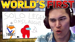 World's First Solo Legend Onslaught | Aztecross Reacts