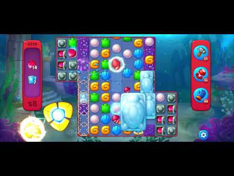 Fishdom Hard level 11239 no boosters フィッシュダム ハード