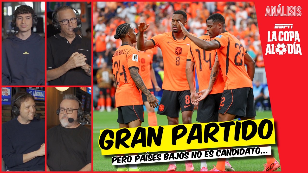 PAÍSES BAJOS aplastó 5-1 a SUECIA, pero NO es CANDIDATO a ganar el MUNDIAL | La Copa al Día