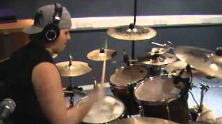 lee tysall recording drums for lavondyss 2010