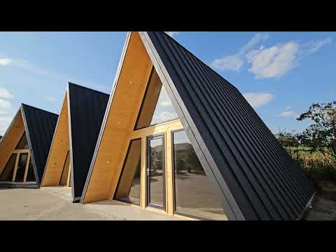 How much does it cost for an A frame double house?