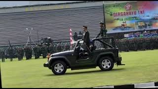 Download lagu Pengecekan Pasukan oleh Inspektur Upacara di HUT TNI ke 77 mp3