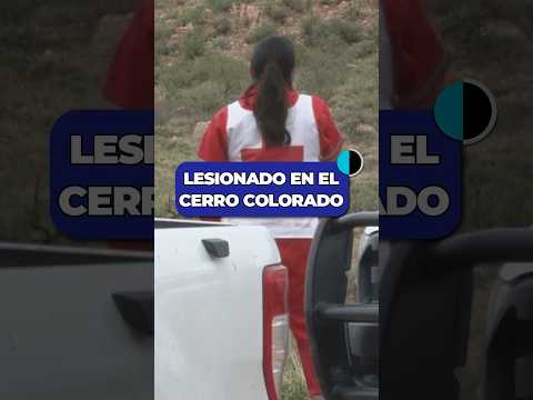 Senderista resulta lesionado tras caer en el Cerro Colorado