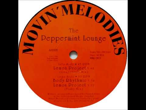 THE PEPPERMINT LOUNGE   LEMON PROJECT  GRAPEFRUIT MIX )