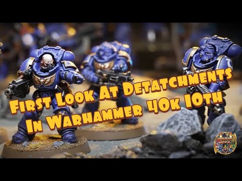 First Look At Warhammer 40k Detatchments In 10th Edition!