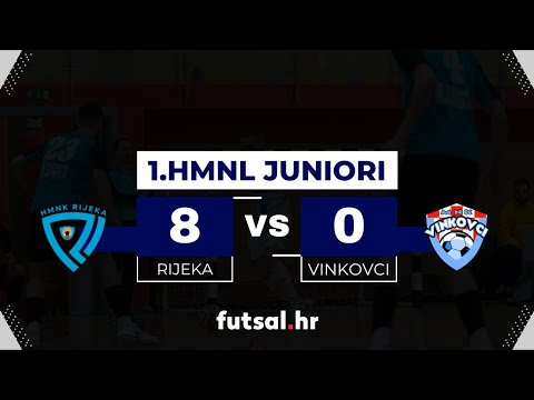1.HMNL Juniori I. kolo: HMNK Rijeka - MNK Vinkovci Učilište Studium