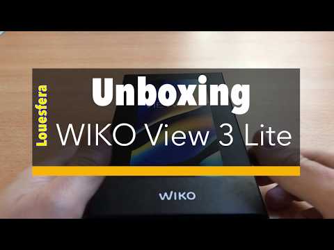 Unboxing WIKO View 3 Lite