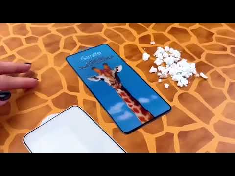 Захисне скло для Samsung A51 5D Full Glue, повнорозмірне, Giraffe, антистатик, у пакованні - фото 1 - id-p2031771984