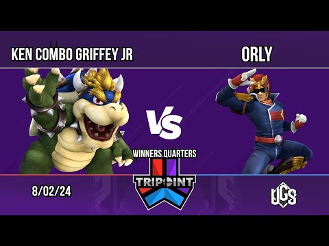 Tripoint Smash 245 - Winners Quarters - Ken Combo Griffey Jr(Bowser) Vs. ORLY(Captain Falcon)