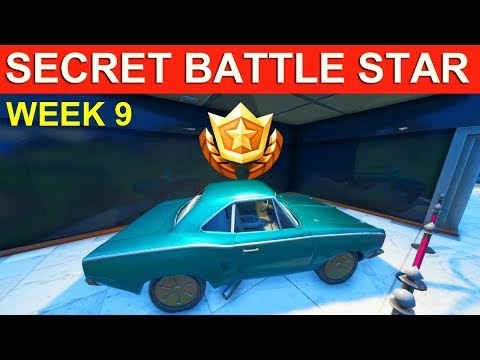 WEEK 9 SECRET BATTLE STAR LOCATIONS! FOUND ON LOADING SCREEN #9! FORTNITE WEEK 9 FREE TIER!