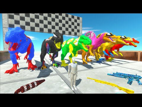 Dc Comics Jurassic World Evolution 2 Race Championship T-rex Hero Vs Triceratops Vs Fps avatar