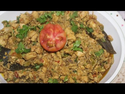 Spicy Chicken Hari Mirch Keema (Very Easy)