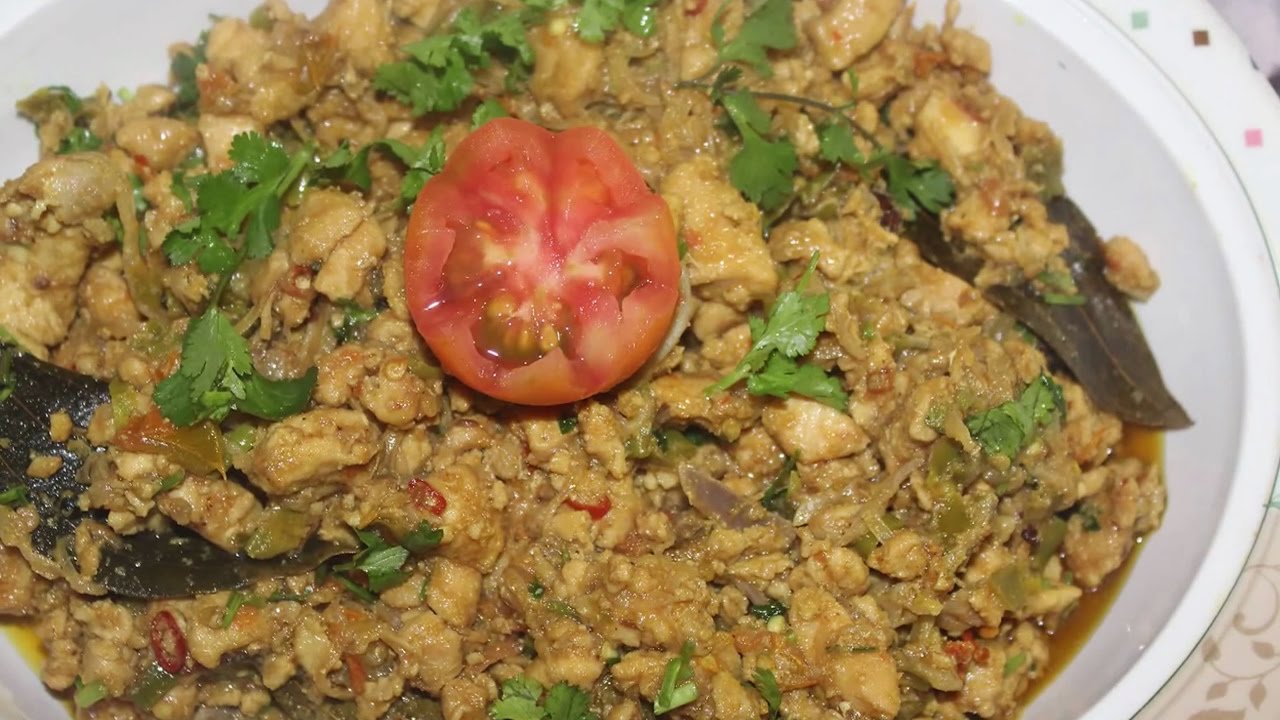 Spicy Chicken Hari Mirch Keema (Very Easy)