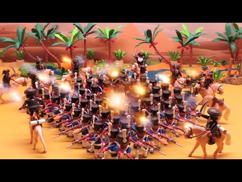 Napoleon's Empire: Battle of the Pyramids ! Playmobil Stop Motion!