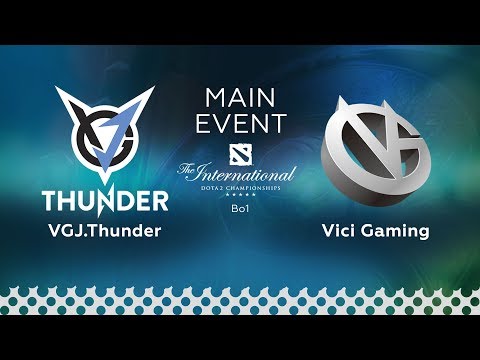 VGJ Thunder vs VG @Full Series Highlights | The International 2018 (20.08.2018)