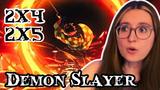 THE TRAIN DEMON IS DEAD! | DEMON SLAYER 2x4 & 2x5 REACTION Insult & Move Forward!