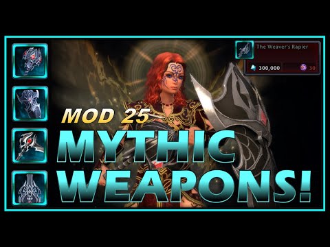 NEW Mod 25 Weapons will be BEST in SLOT!? (showcase & analysis) - Neverwinter Preview