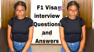10 USA F1 Visa interview Questions and Answers | How to pass your F1 Visa interview without Funding