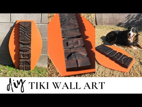 DIY Tiki Wall Art | Intro to Power Carving