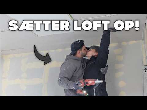 VI HAR FÅET LOFTER I HUSET! *hus renovering pt 10*