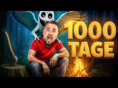 1.000 TAGE in 99 NÄCHTE IM WALD 🔦