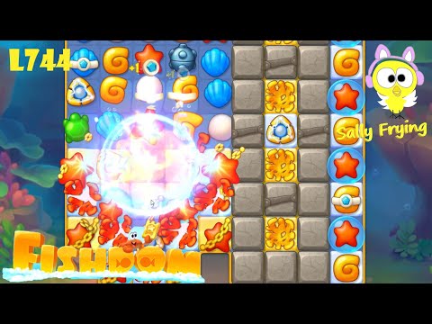 Fishdom level 744