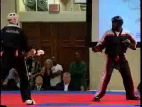 Alex Lane vs Damon Gilbert 2006 Bluegrass Nationals Karate Tournament