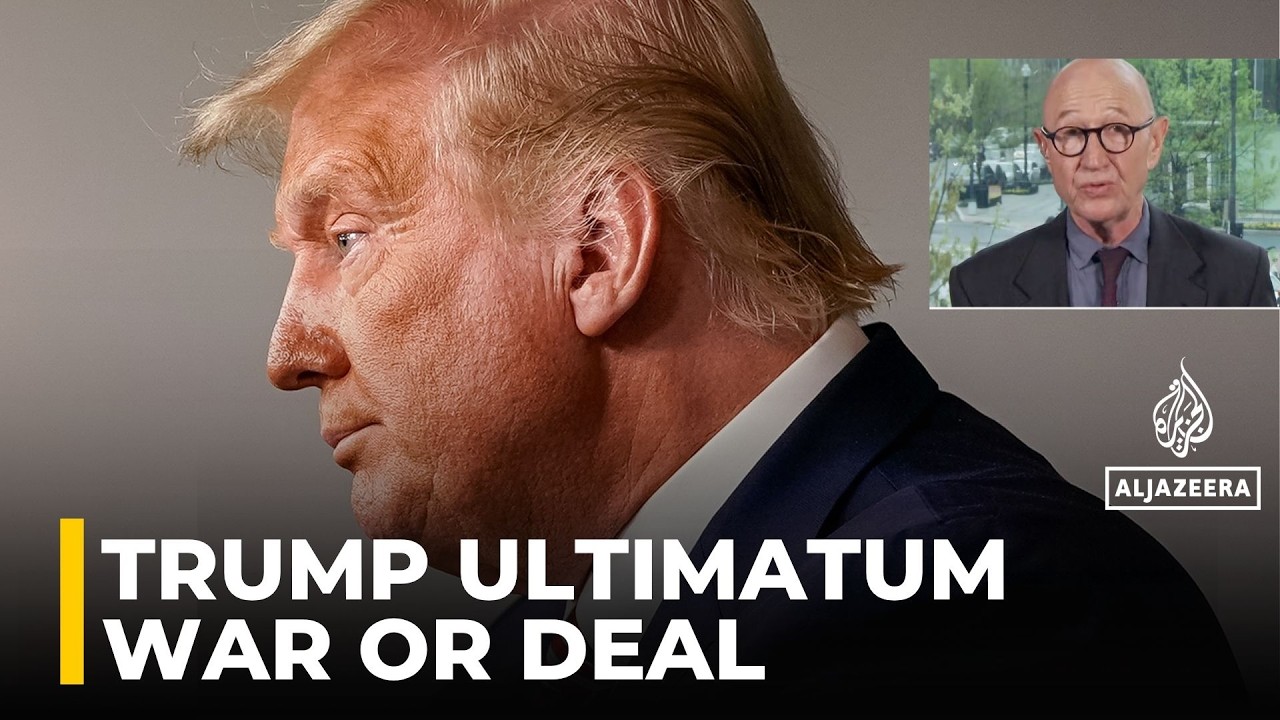 Trump threatens Iran over strait of hormuz while signaling possible deal within days