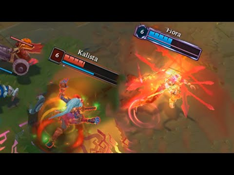TOP KALISTA VS FIORA