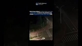 China's Mobile LiDAR Vans Use Green Lasers to Catch Air Pollution at Night! 🤯🌃📡