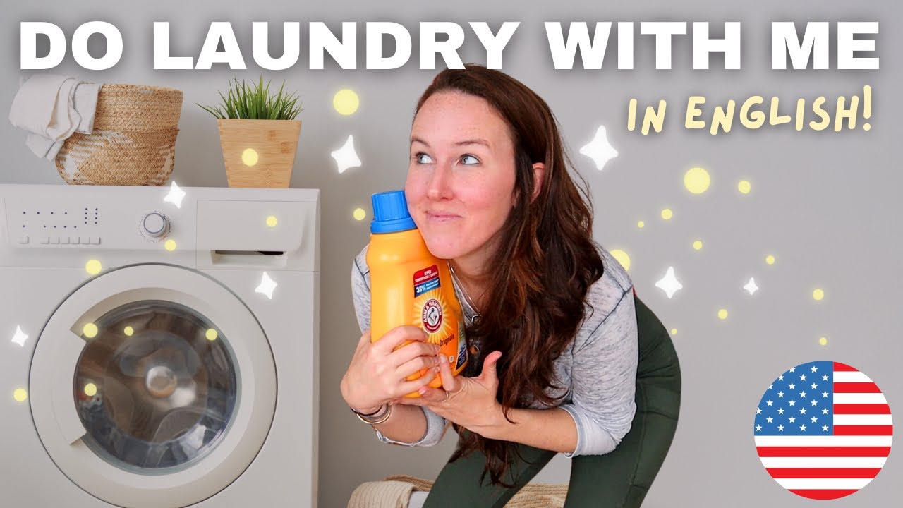 Laundry... in English! ✨ | Natural English at Home