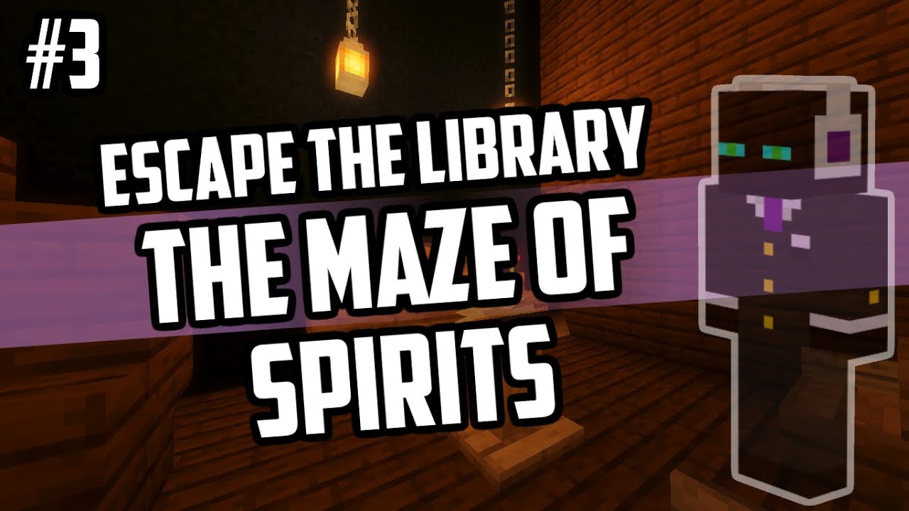 THE MAZE OF SPIRITS - Escape the Library (Minecraft Map)