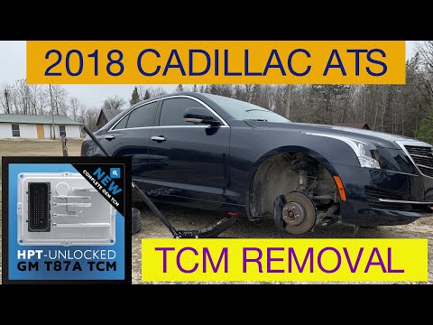 2018 Cadillac ATS TCM Removal & Instal HP Tuners Unlock Service for GM T87A TCM. Tune next!