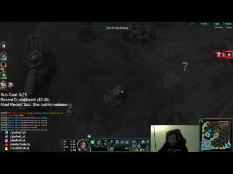 Shiphtur with the 200 IQ Ezreal ult prediction