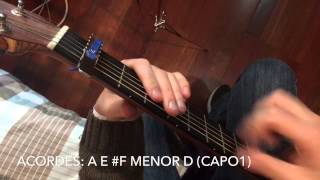 Como tocar suena la pelota Alejandro Sanz guitarra tutorial