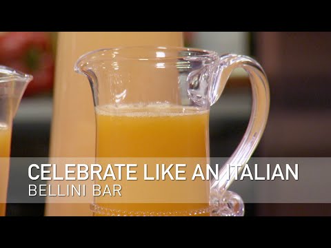 Celebrate Like an Italian - The Bellini Bar