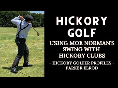 Using Moe Norman's Swing with Hickory Golf Clubs