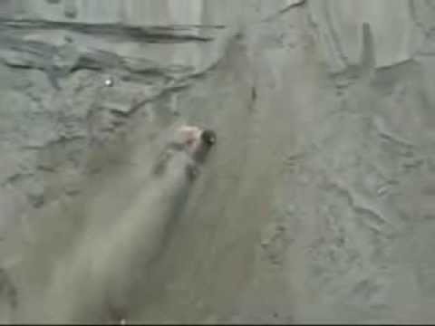 Hillclimb almost straight up!