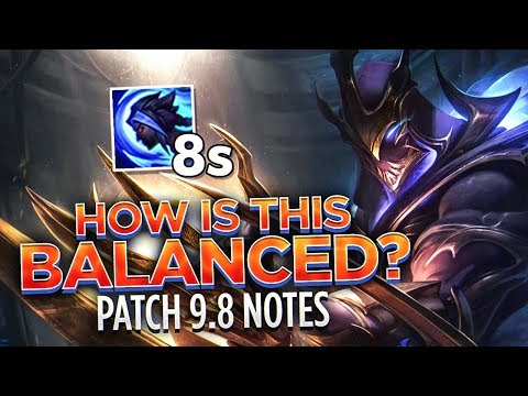 8s KAYN E CD! - HOW IS THIS BALANCED? | Scarra's Patch 9.8 Rundown