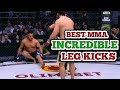 Best MMA Incredible leg kicks, May 2024