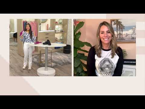 Skechers Commute Time Vegan Washable Geo Mules - In Time on QVC