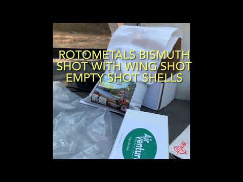 RotoMetals Bismuth Shot with Air Venturi Wing Shot Shells