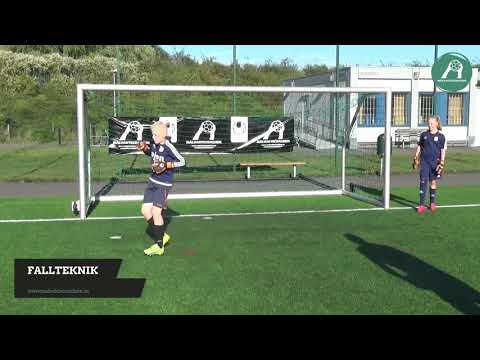 Janne Möllers Målvaktsskola - för killar och tjejer 9-12 år - Fallteknik 4