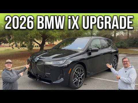 The 2026 BMW iX Improves on BMW's Controversial EV SUV | 2026 iX Drive and Review