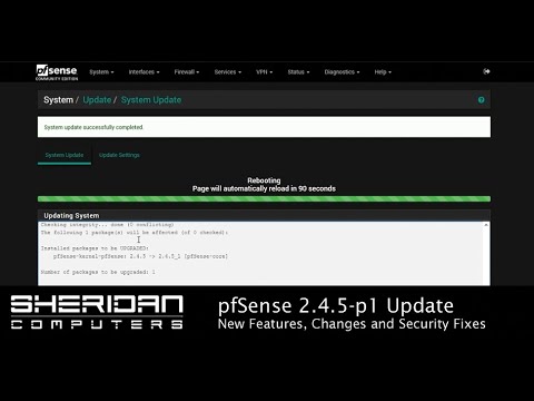 pfSense 2.4.5-p1 Update -  New Feature and Changes