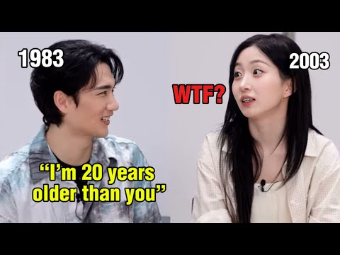 NMIXX HAEWON correcting her manners after finding out TAEGOO is 20 years older than her