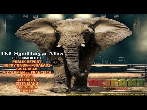 Olifant Riddim Mix_DJ Spitfaya_ft_Publik Report_Rocky G_Ali Roots_Sista Clau_Sista Manu_Galas_Edmee